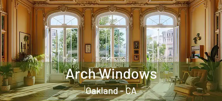  Arch Windows Oakland - CA