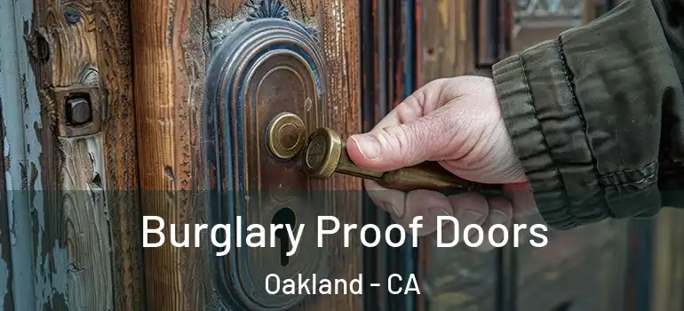  Burglary Proof Doors Oakland - CA