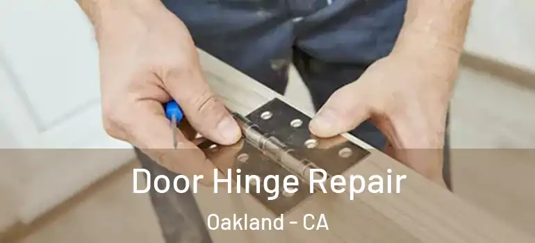  Door Hinge Repair Oakland - CA