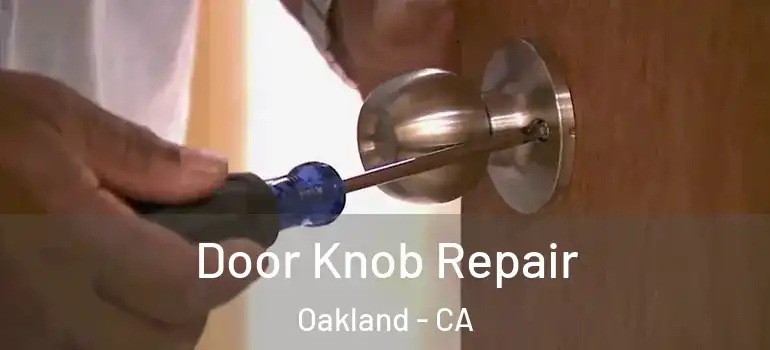  Door Knob Repair Oakland - CA
