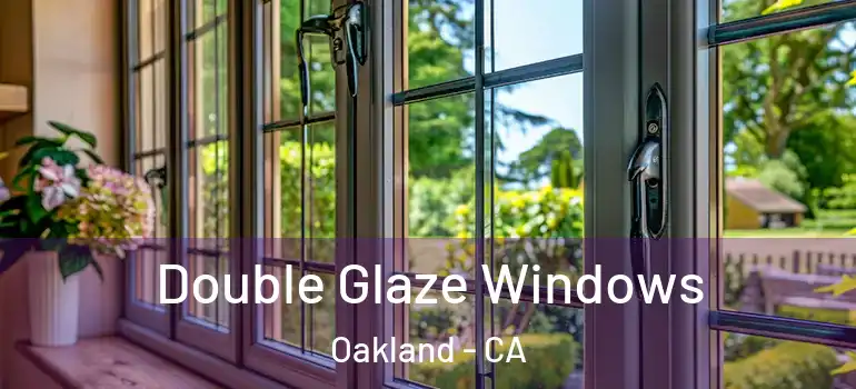  Double Glaze Windows Oakland - CA