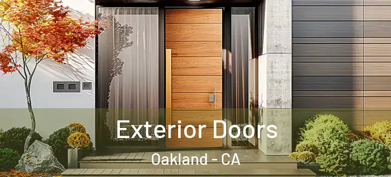  Exterior Doors Oakland - CA