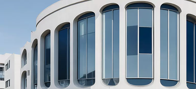 Geometric Window Curtains in Oakland, CA
