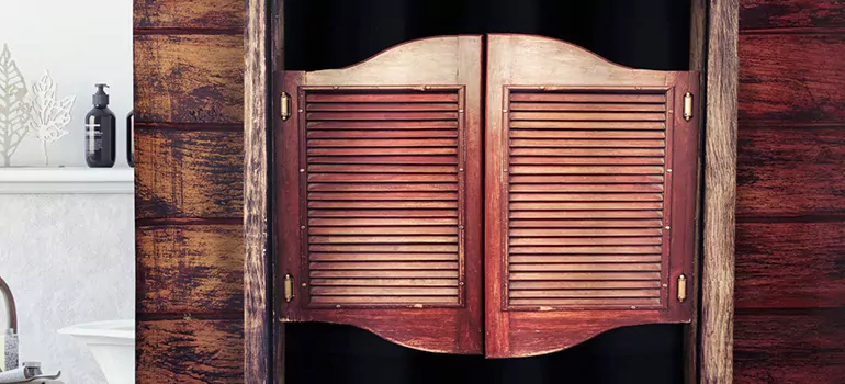 Installing Saloon Door Hinges in Oakland, CA