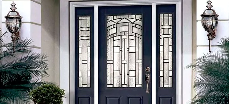 Stained Glass Door Panels in Oakland, CA