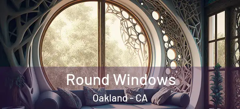  Round Windows Oakland - CA