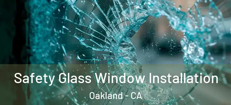 Safety Glass Window Installation Oakland - CA