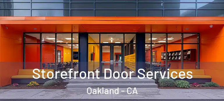 Storefront Door Services Oakland - CA